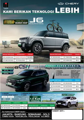 Promo Chery J6